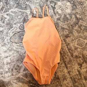 Roxy Kids Swim One Piece in Peach